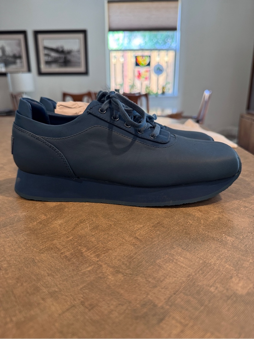 Eckhaus Latta for UGG Navy Blue Sneakers Size 6 Ladies